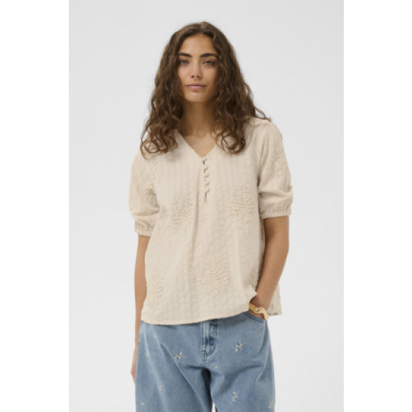 Culture - Wit | unisex | Blouse | Wit | M | regular | Kamst mode