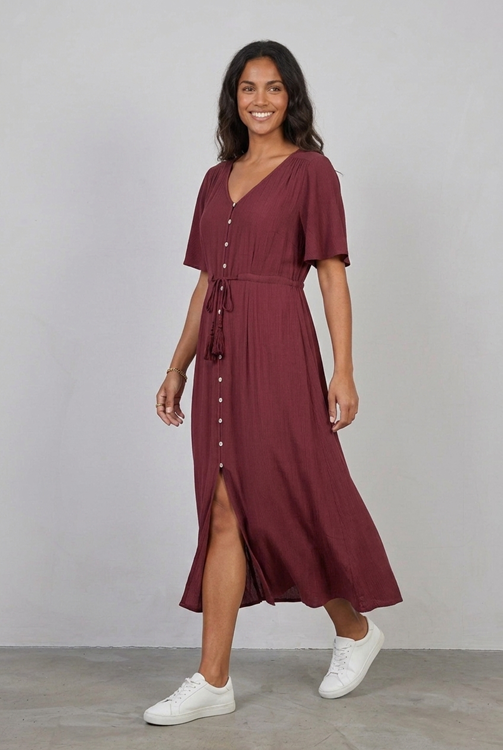 Dress Jazzy Burgundy