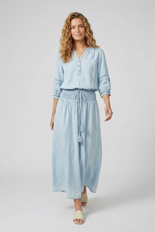 Skirt Magic Denim bleached - Afbeelding 2