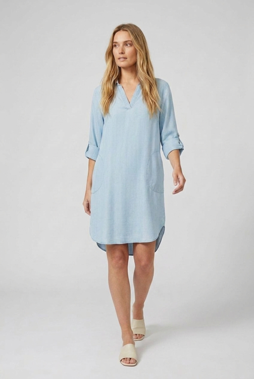 Tunic Vulcano Denim bleached - Afbeelding 2