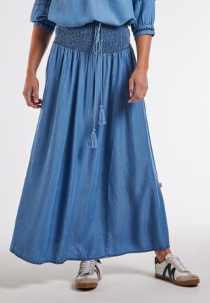 Alternative view of Skirt Magic Denim mid blue