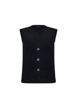 Roberto Sarto - Blauw | Dames | Gilet | Blauw | 48 | regular | Kamst mode