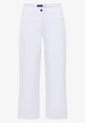 Alternative view of 7/8 Wide Legs jeans met opgestikte zakken