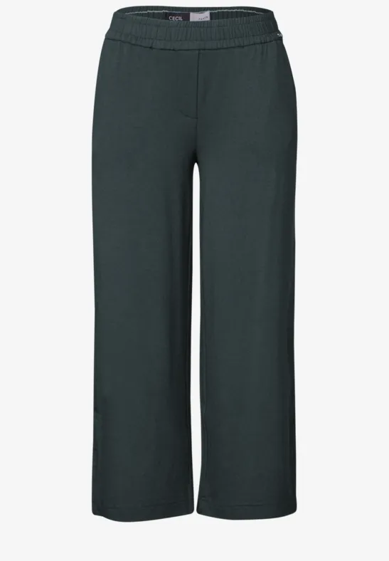 7/8 Wide Legs jersey broek - Afbeelding 2