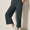 7/8 Wide Legs jersey broek