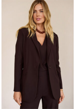 Studio Anneloes - Bruin | Dames | Blazer | Bruin | XL | regular | Kamst mode