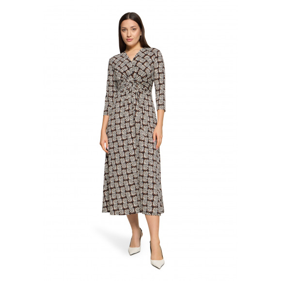 Betty Barclay - Bruin | unisex | Jurk | Bruin | 42 | regular | Kamst mode