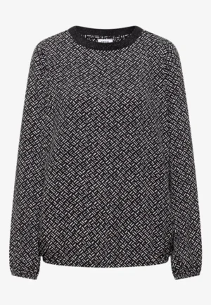 Alternative view of Bedrukte blouse met glitter