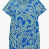 Blouse shirt met ronde hals en print - Afbeelding 2