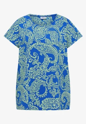 Alternative view of Blouse shirt met ronde hals en print
