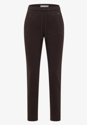 Alternative view of Broek met Mid Waist-taille en smalle pijpen in casual pasvorm