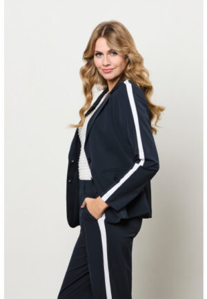 &Co - Blauw | Dames | Blazer | Blauw | XXL | regular | Kamst mode