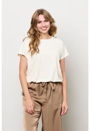 &Co - Beige | Dames | Top | Beige | 3XL | regular | Kamst mode