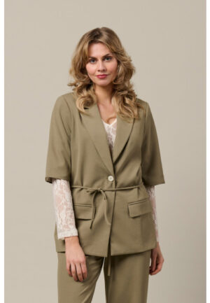 &Co - Groen | Dames | Blazer | Groen | XL | regular | Kamst mode