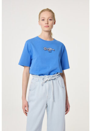 Fabienne Chapot - Blauw | Dames | Top | Blauw | XXL | regular | Kamst mode