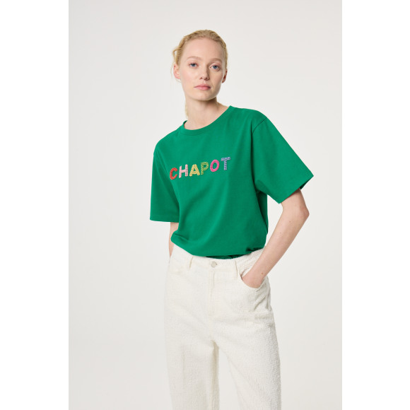 Fabienne Chapot - Groen | Dames | Top | Groen | L | regular | Kamst mode