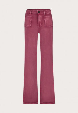 Florez - Rood | Dames | Jeans | Rood | 27 | regular | Kamst mode