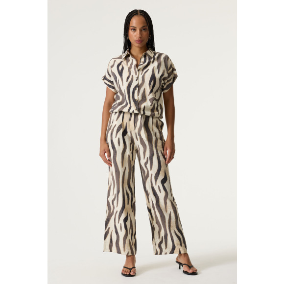 Garcia - Grijs | unisex | Top | Grijs | L | regular | Kamst mode