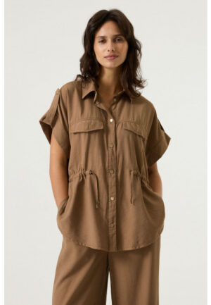 Garcia - Bruin | unisex | Blouse | Bruin | XXL | regular | Kamst mode