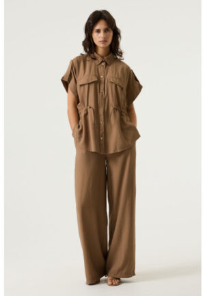 Garcia - Bruin | unisex | Broek | Bruin | L | regular | Kamst mode