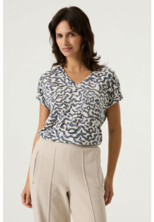 Garcia - Blauw | unisex | Top | Blauw | XL | regular | Kamst mode