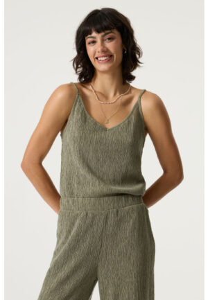 Garcia - Groen | unisex | Top | Groen | S | regular | Kamst mode