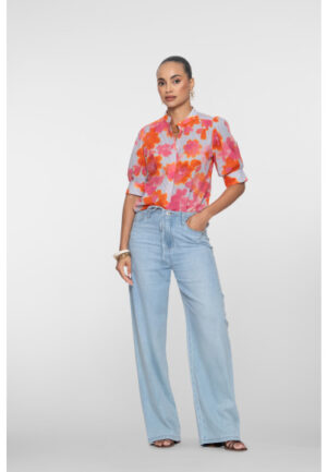 Geisha - Blauw | unisex | Jeans | Blauw | 3XL | regular | Kamst mode