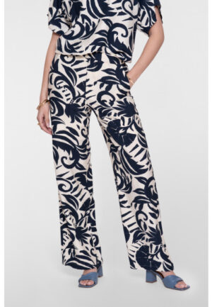 Geisha - Blauw | unisex | Broek | Blauw | M | regular | Kamst mode