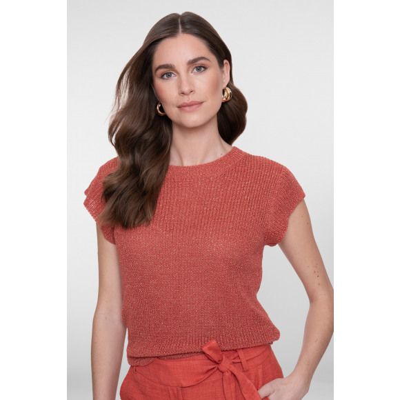 Geisha - Oranje | unisex | Top | Oranje | L | regular | Kamst mode
