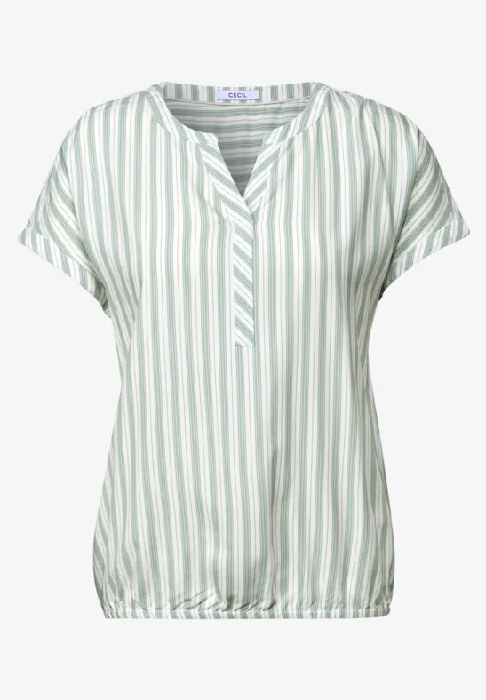 Gestreept blouse shirt - Afbeelding 2