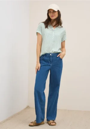 Gestreept blouse shirt