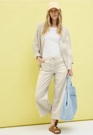 Gestreepte broek Wide Legs