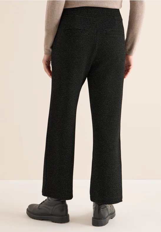 Glinsterende 7/8 broek Wide Legs - Afbeelding 3