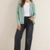Grof gemêleerd vest