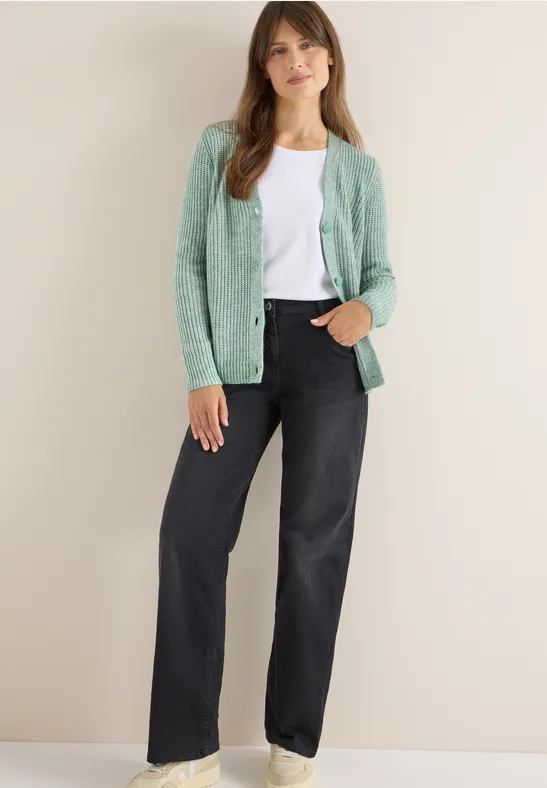 Grof gemêleerd vest