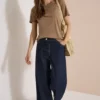 High Waist Wide Leg jeans in Loose Fit