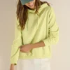 Hoodie met borduursel