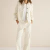 Jeans met opgezette zakken