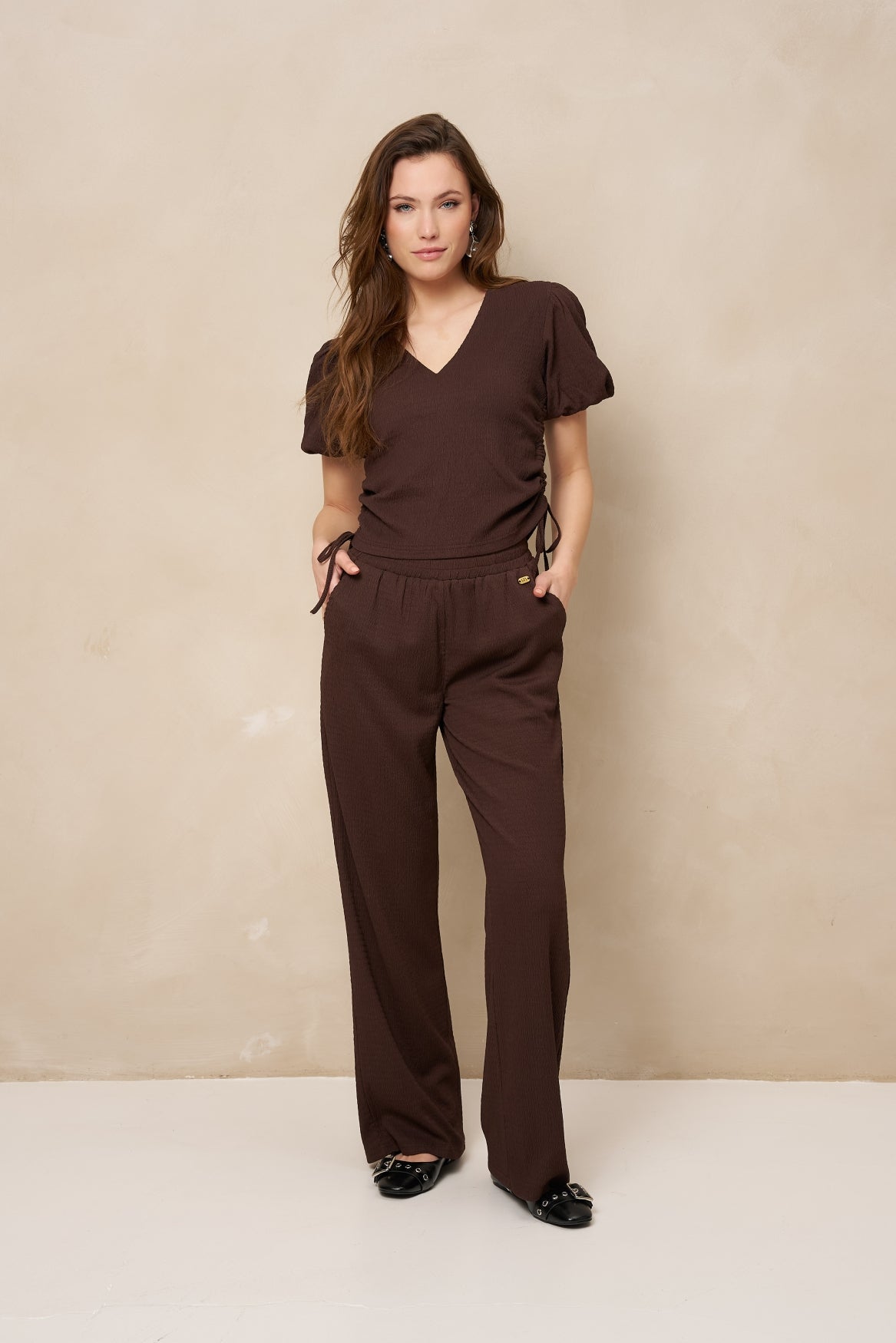 Broek Mea | Brown