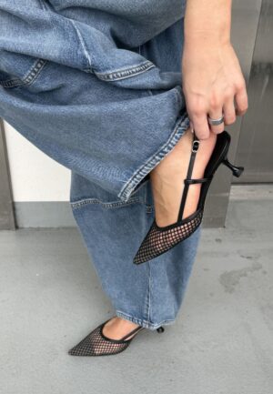 Lola Cruz sandalen 188Z02BK negro