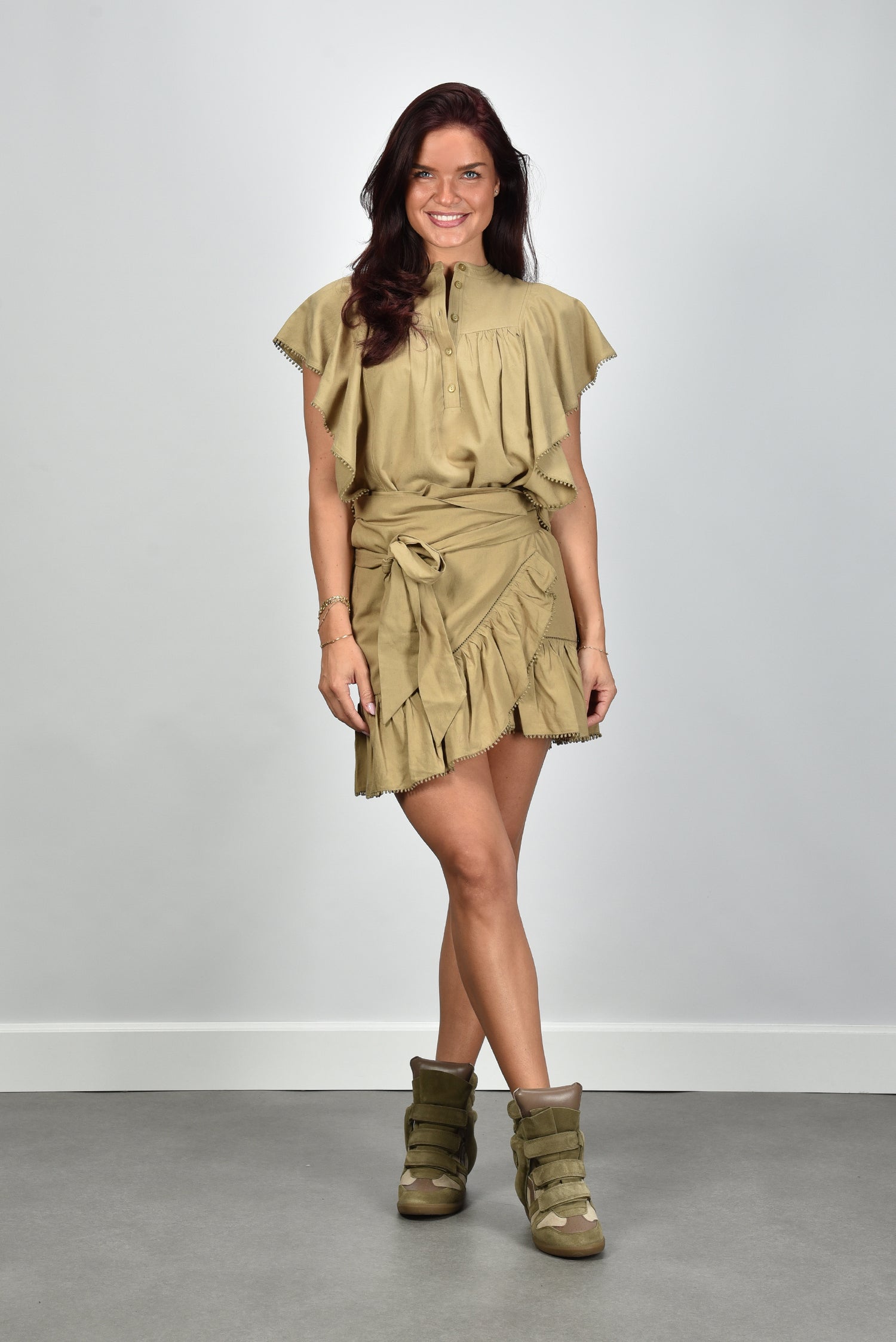 Marant Etoile rok Mempster-Ga JU0552FA-D3J12E light bronze