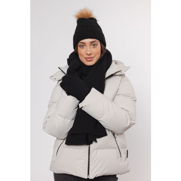 Rino & Pelle - Zwart | Dames | Muts | Zwart | ACC | regular | Kamst mode