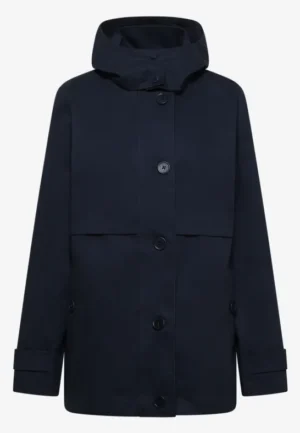 Alternative view of Midi trenchcoat