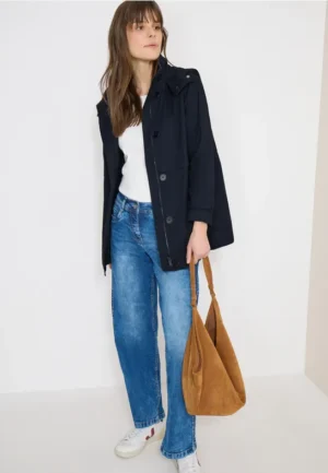 Midi trenchcoat