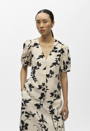 Object - Beige | Dames | Top | Beige | 42 | regular | Kamst mode
