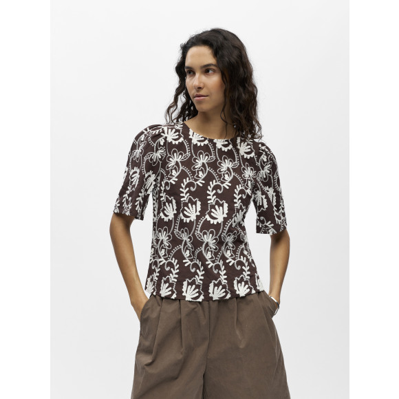 Object - Bruin | Dames | Blouse | Bruin | 42 | regular | Kamst mode