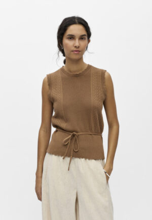 Object - Beige | Dames | Top | Beige | L | regular | Kamst mode