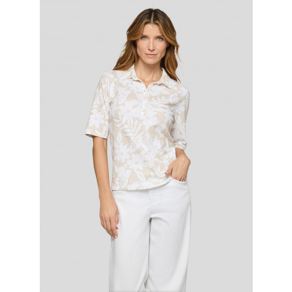 Rabe - Beige | Dames | Top | Beige | 50 | regular | Kamst mode