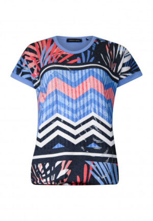 Roberto Sarto - Blauw | Dames | Top | Blauw | 48 | regular | Kamst mode