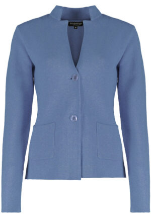 Bloomings - Blauw | Dames | Blazer | Blauw | S | regular | Kamst mode